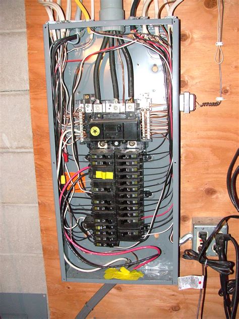 do breaker boxes get installed before electric meters|electrical breaker box permit.